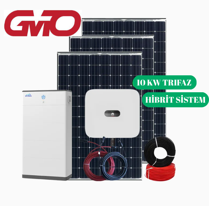 10 KW HİBRİT TRİFAZ SİSTEM